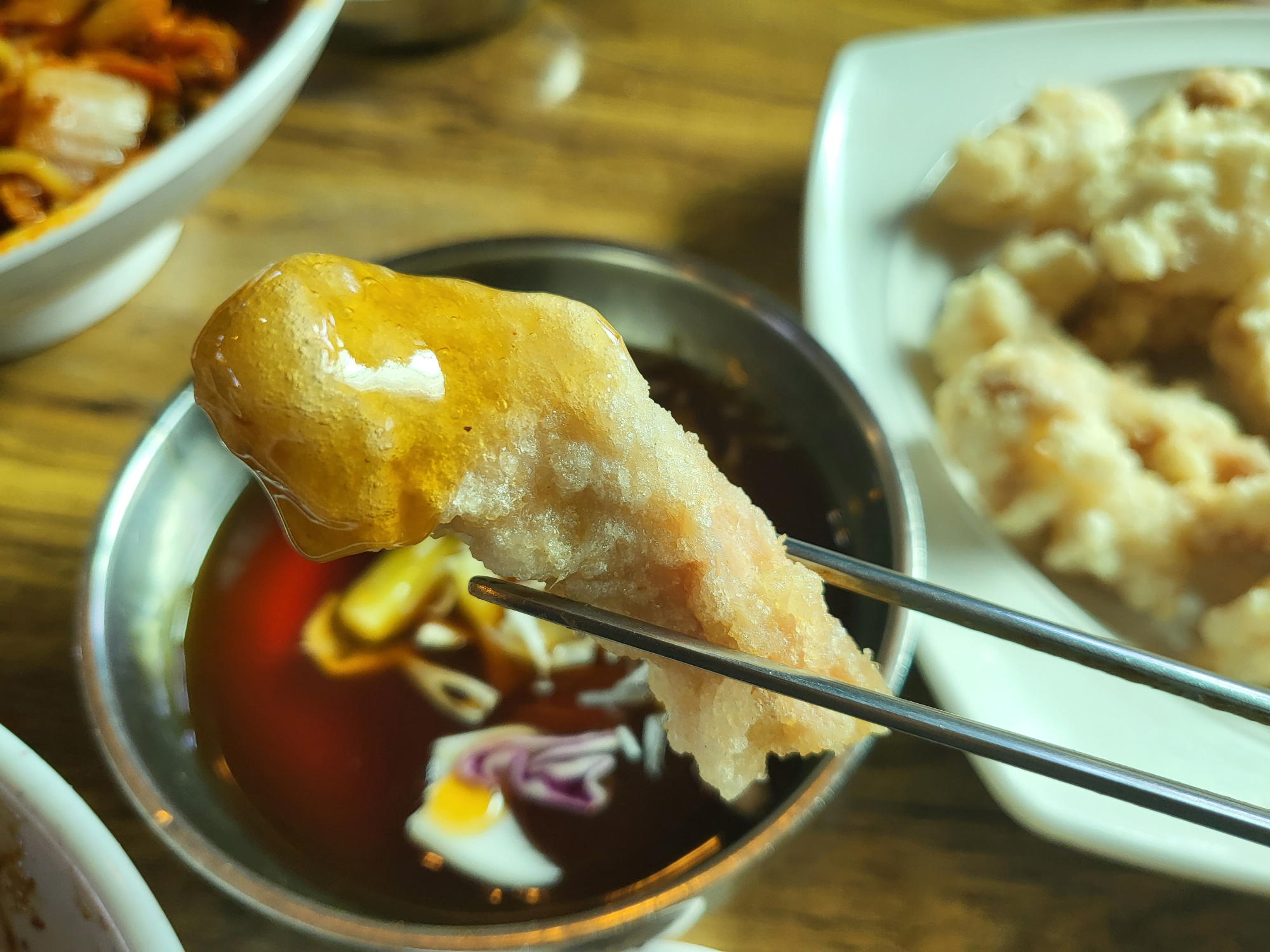 진짬뽕 - 소스 찍먹