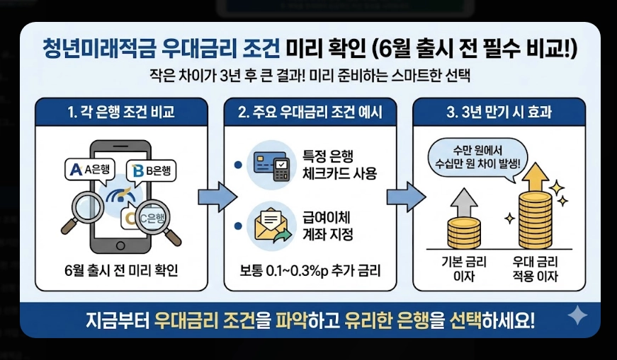 청년미래적금 신청 방법 [3년 2200만원 만들기] 가입 자격 및 출시 전 준비 전략