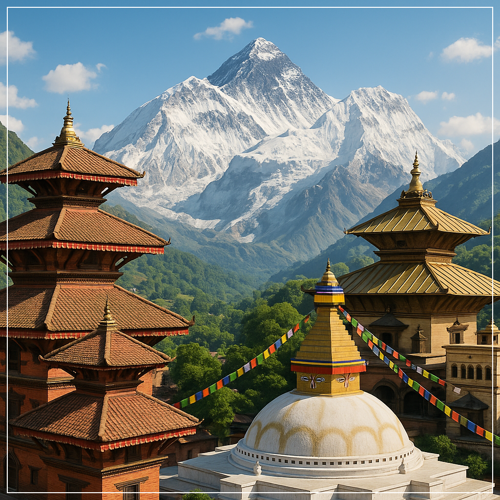 네팔 시위 관련 이미지