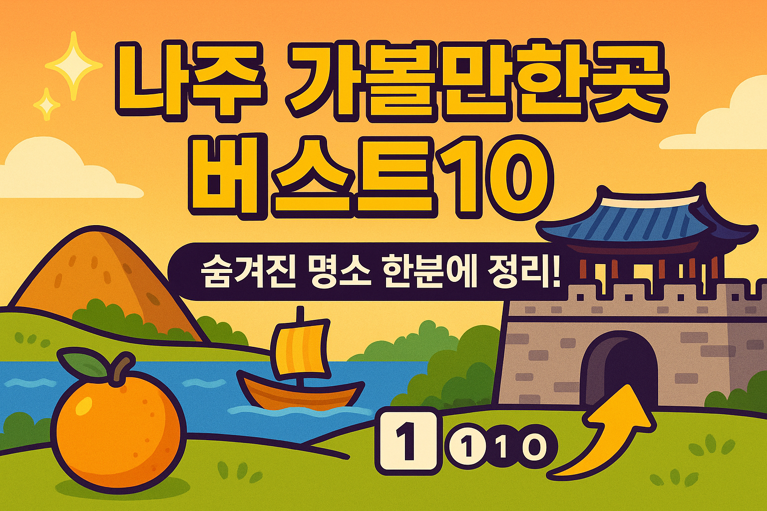 나주 가볼만한곳 베스트10