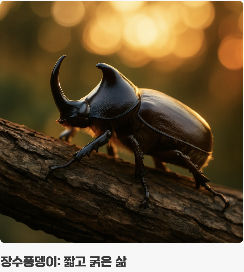 짧고 굵은 삶 vs 길고 묵직한 삶