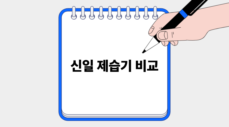 신일 제습기 비교