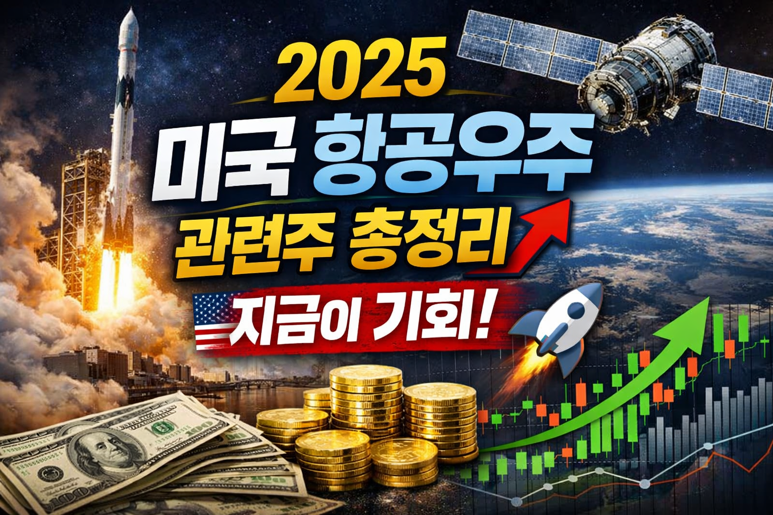 2025 미국 항공우주 관련주 총정리 지금 주목해야 할 우주산업 주식