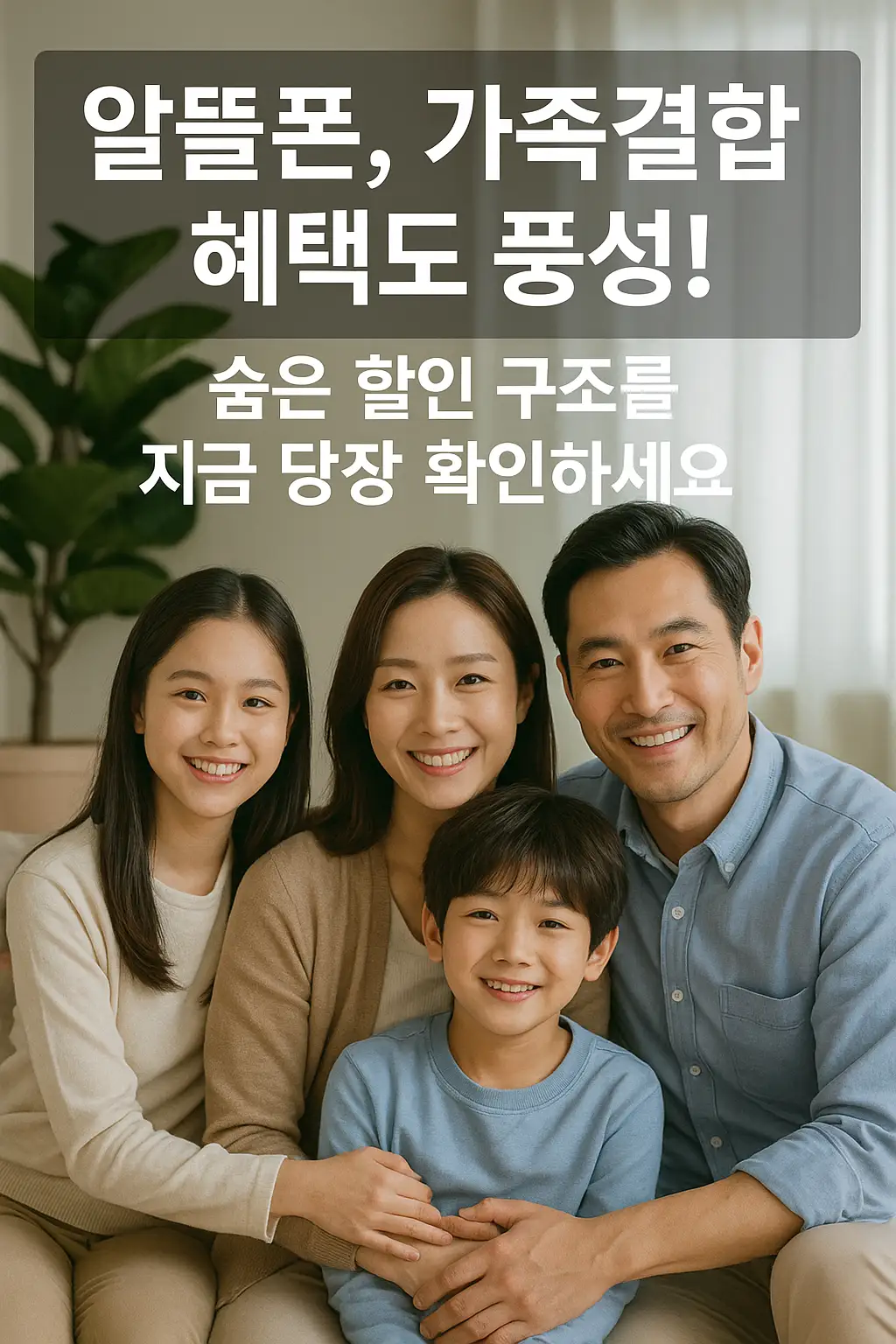 알뜰폰 가족결합으로 숨은 할인 구조