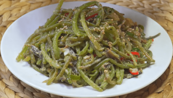고구마 줄기 볶음