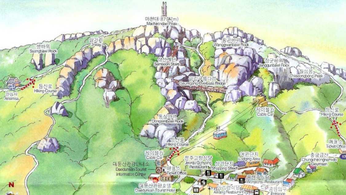 2025 대둔산 단풍 절정 & 등산 코스 총정리 ❘ 케이블카·주차·소요시간 완벽 안내