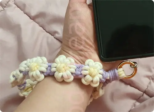 플라워 스트랩, 휴대폰 스트랩