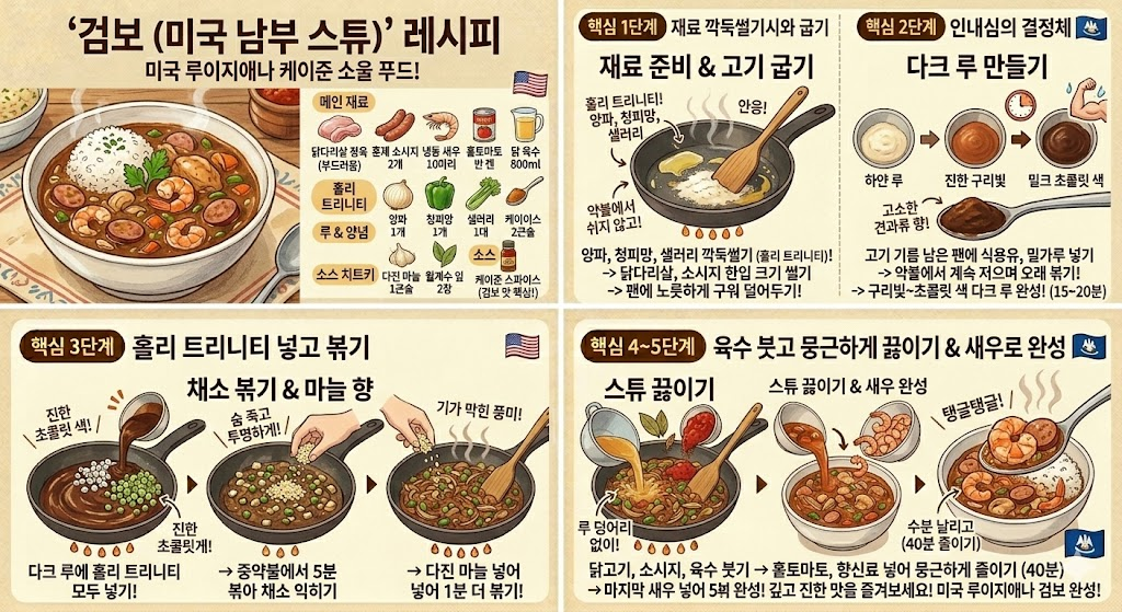 검보 레시피 디시