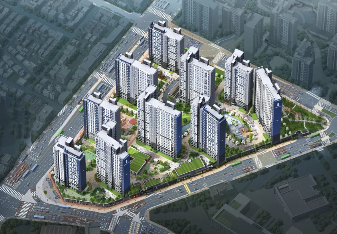 더샵 하남에디피스 조감도