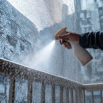 방충망 찌든때 칫솔과 구연산 불림으로 세척하는 법_10