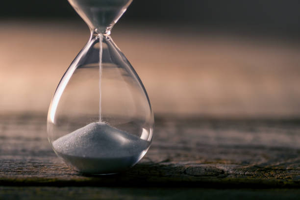 모래시계 와 시간의흐름