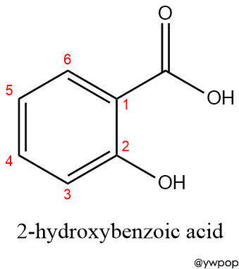 o-hydroxybenzoic acid