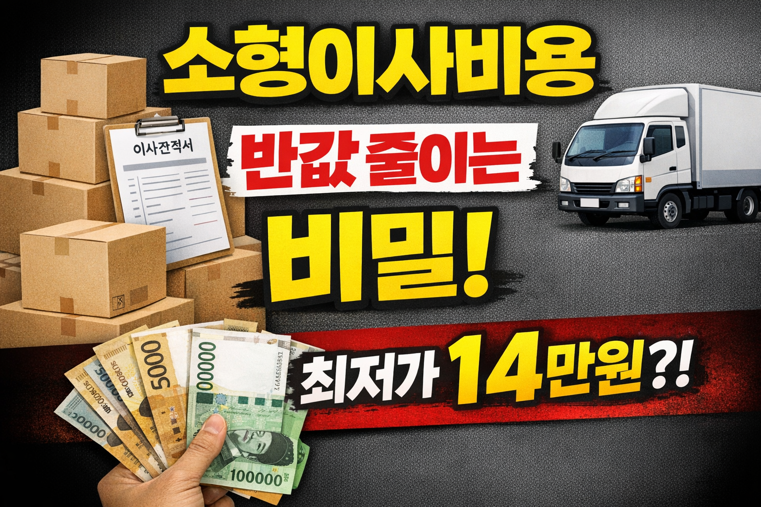 소형이사비용 얼마나 들까 이사 견적 무료 비교 반값 해결 원룸 이사 꿀팁!