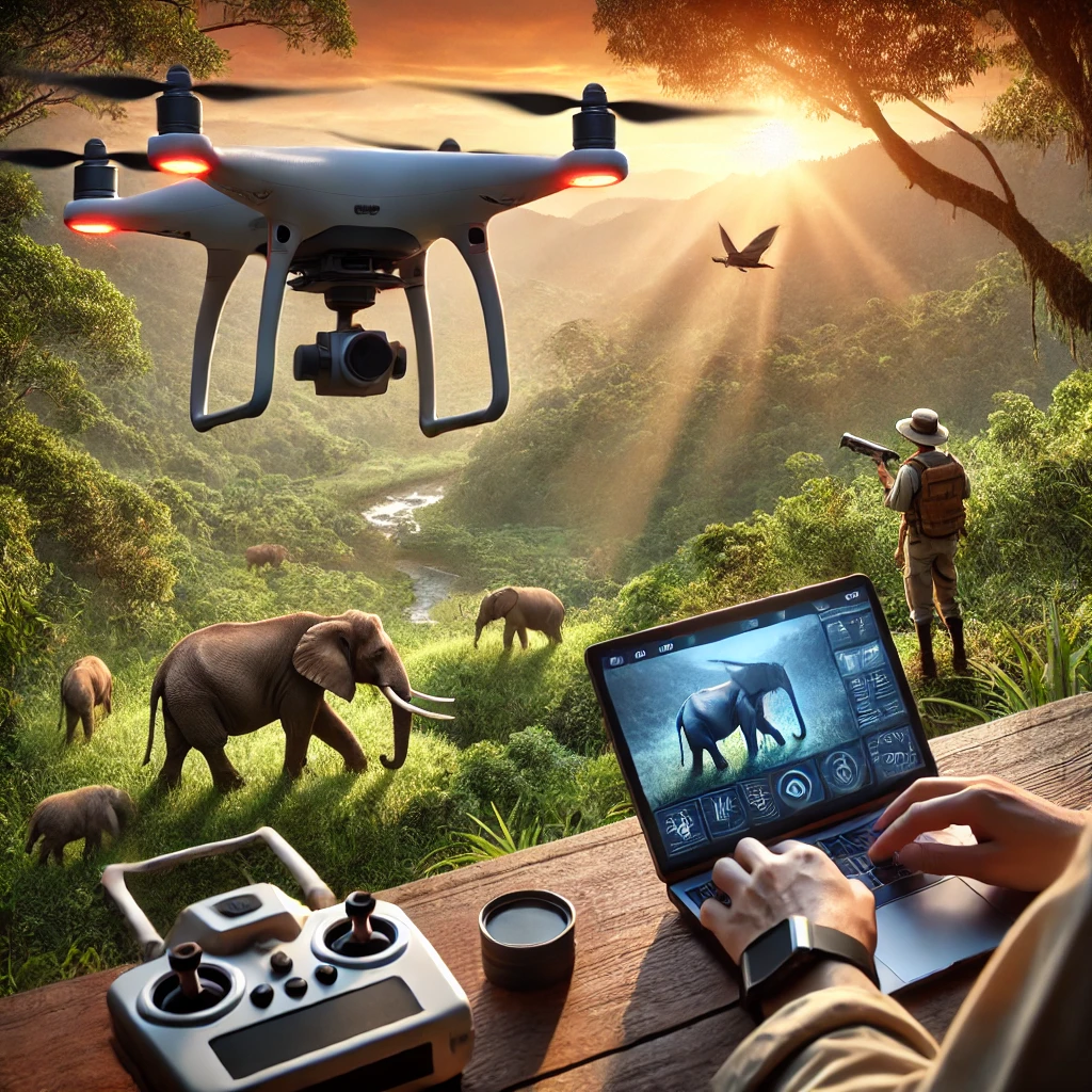 야생동물 보호를 위한 드론 활용법(영향,주요 기술, 추천기종)