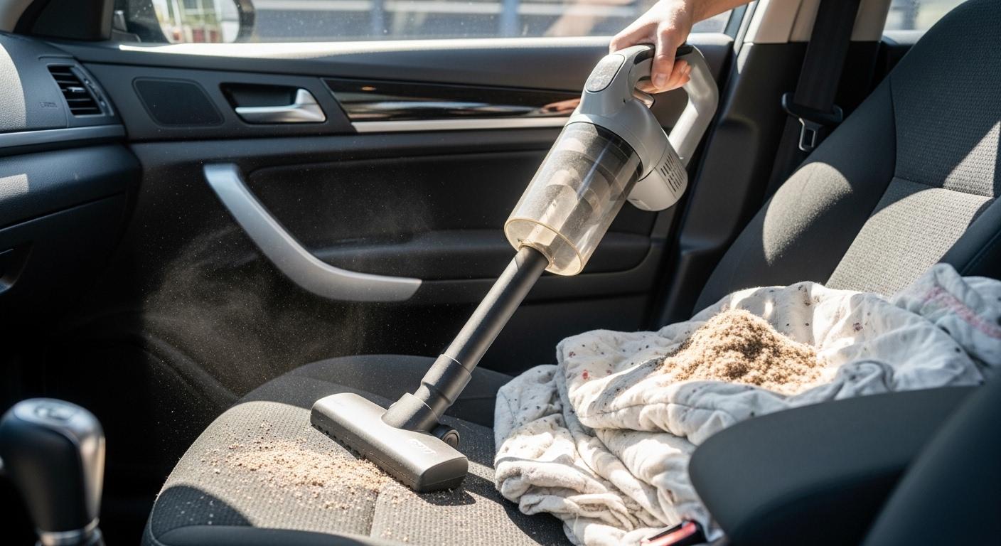 침구 먼지 차량용 청소기 내돈내산 후기