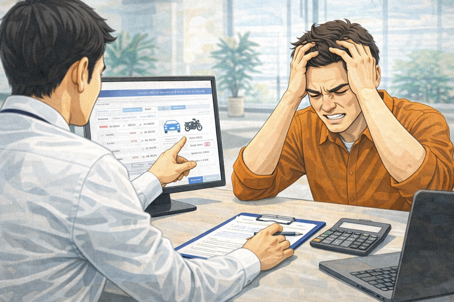 손쉽게 오토바이 계산하는 사이트 바로가기