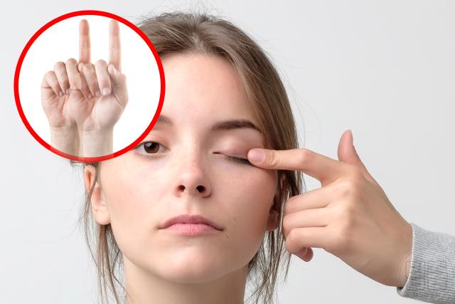 뇌동맥류 증상 눈꺼풀 처짐 복시