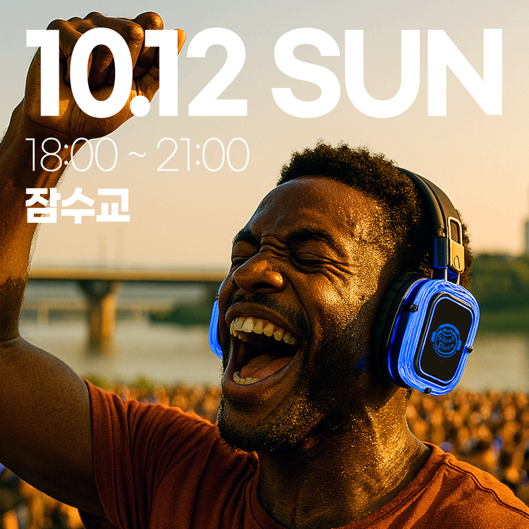 한강 무소음 DJ 파티