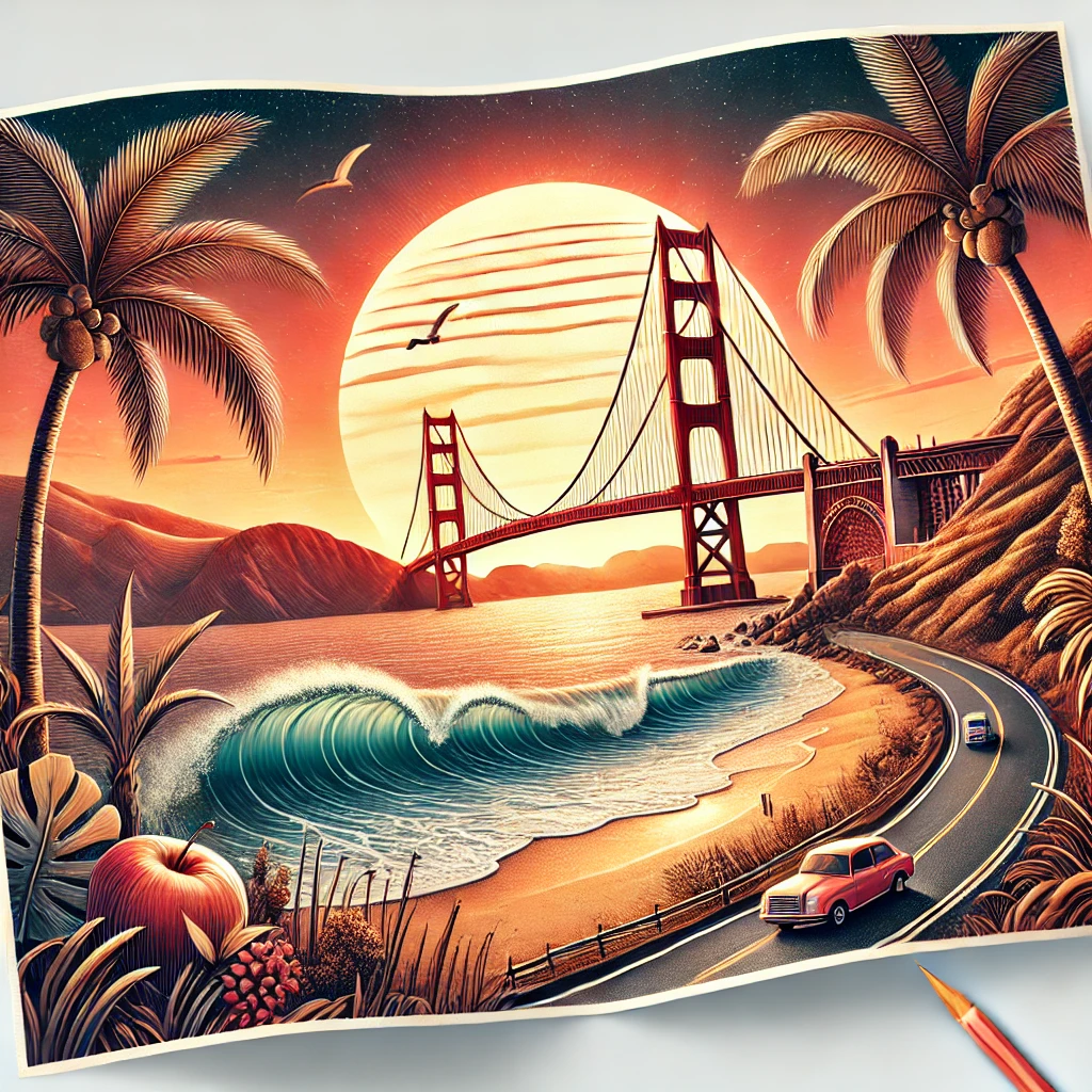 미국 서부의 풍경