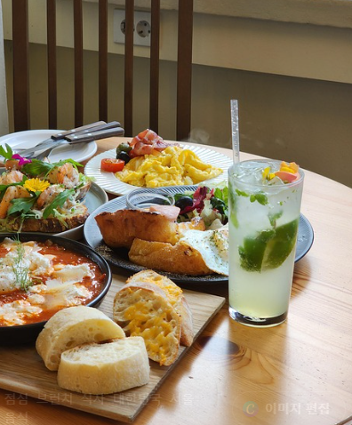 감성충만, 아침부터 여유롭게 즐기는 브런치 카페 Top 5