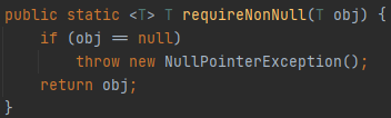 Objects.requireNonNull