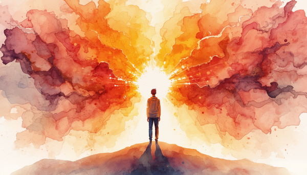 ENFP는 관계와 가능성, 미래의 방향 안에서 살아 숨 쉬는 사람입니다. 무엇이 될 수 있을지, 어떤 의미가 있는지, 사람과 사람이 만나면 어떤 변화가 일어날지 마음으로 먼저 느끼는 유형이라 할 수 있습니다에 관한 그림입니다