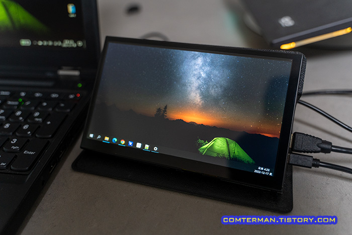 휴대용 7인치 HDMI 터치모니터