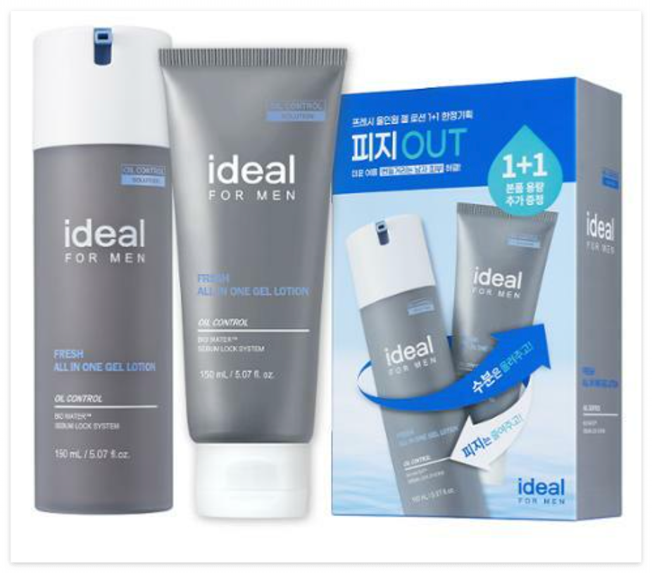 아이디얼 포맨 프레시 올인원 젤 로션