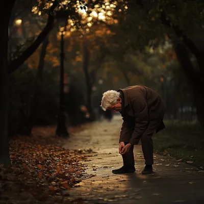 점액수종으로 인한 무릎통증1