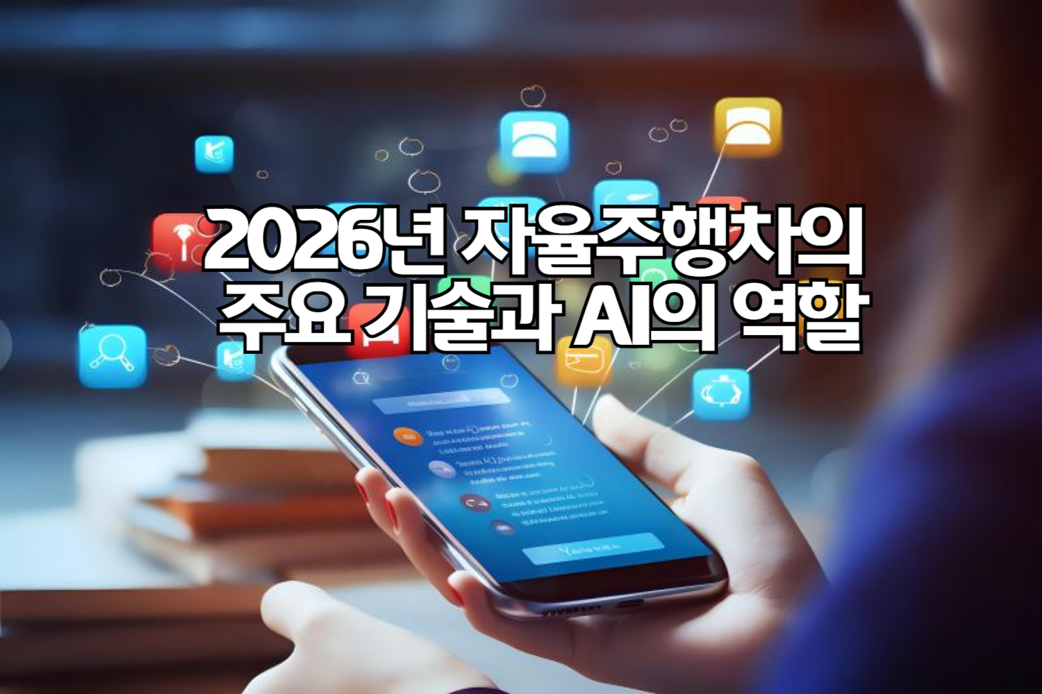 2026년 자율주행차의 주요 기술과 AI의 역할