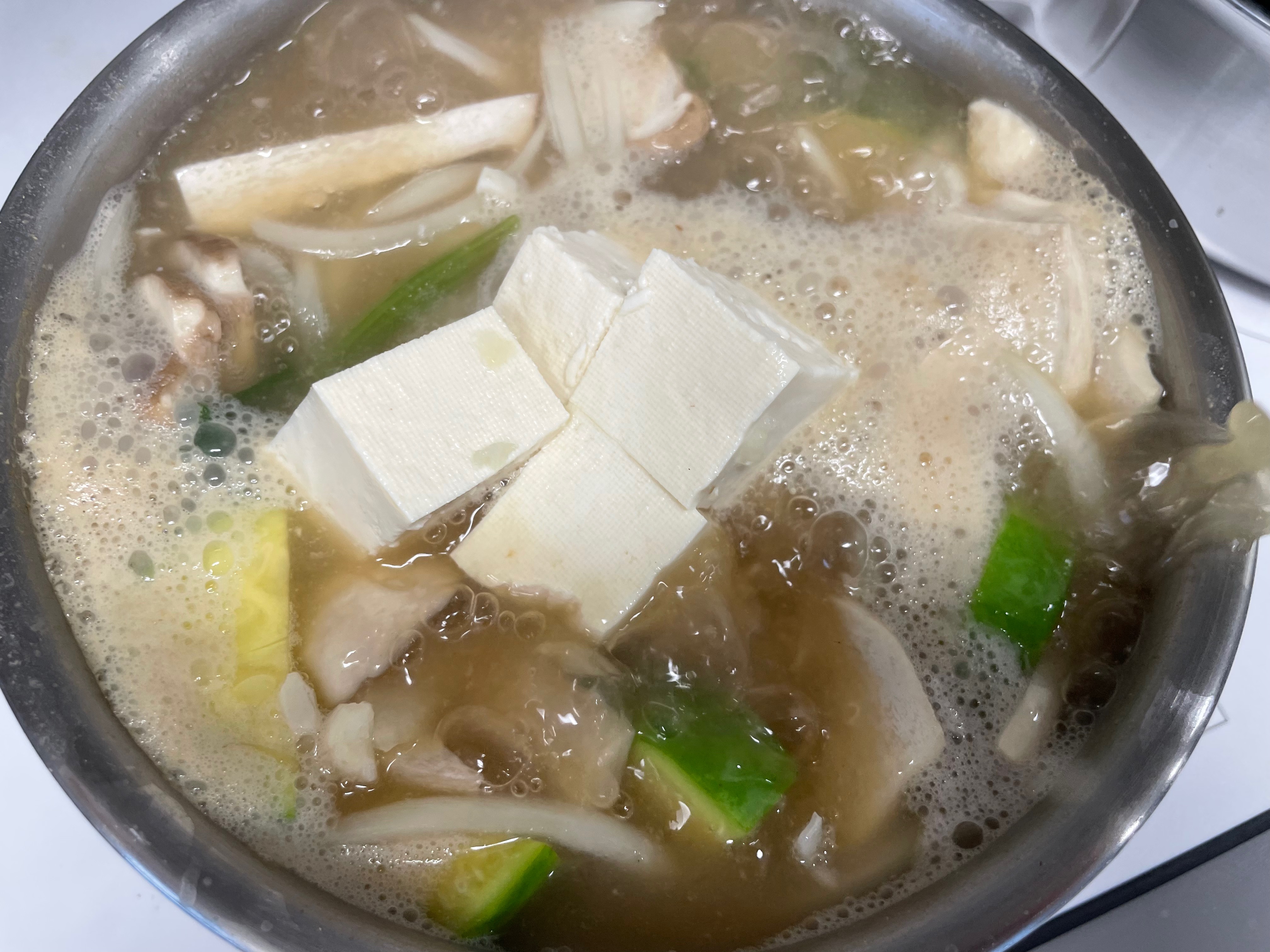 호박잎 된장국 끓이는법