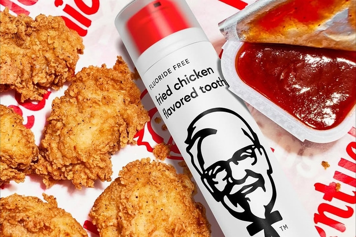KFC '치킨맛 치약' 출시