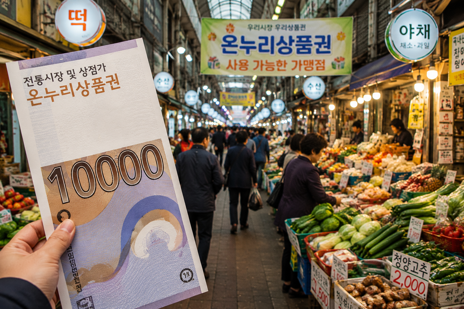 시장, 온누리 상품권