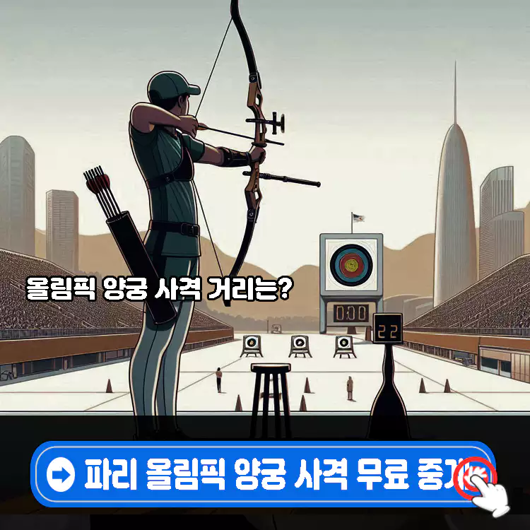 올림픽-양궁-거리는-과녁-크기와-점수-구분