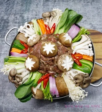 버섯전골 맛있게 만드는법으로 따뜻한전골_8