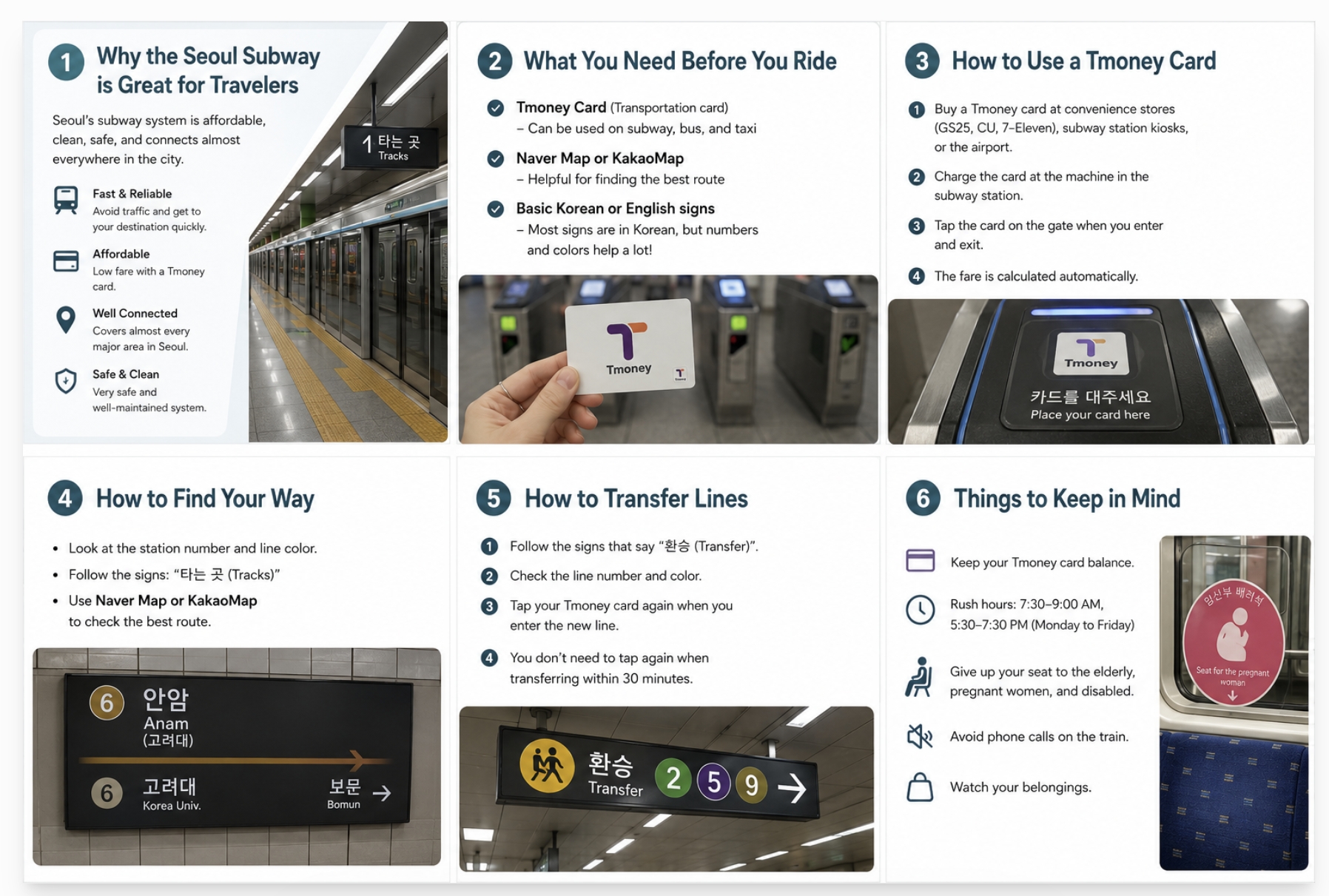 How to Take the Subway in Korea