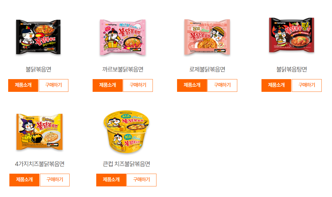 삼양식품 불닭볶음면