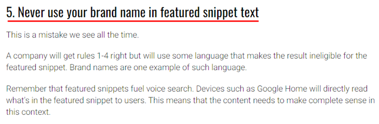 5. 브랜드 이름을 사용하면 안된다