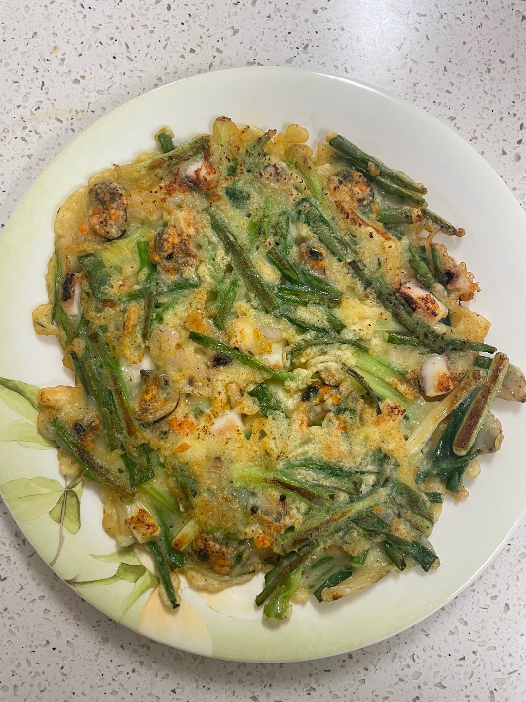 해물파전만들기