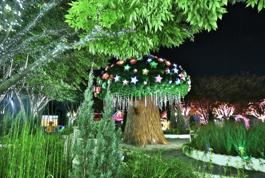 청도 프로방스 크리스마스 산타마을 빛축제