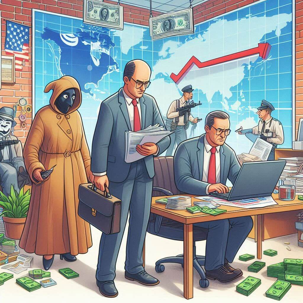 주식 투자 리딩방 사기수법에 걸려든 피해자들 신문과 인터넷 기사를 보고 있다.