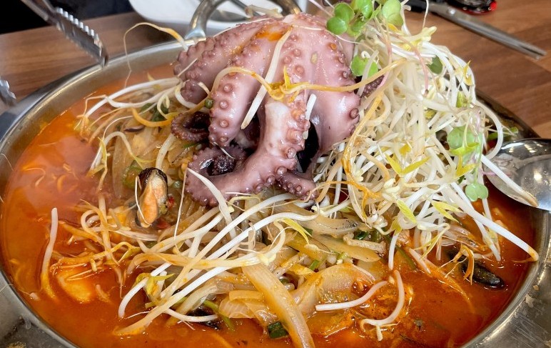 창녕 영산면 달해 돌 짜장 짬뽕 문어