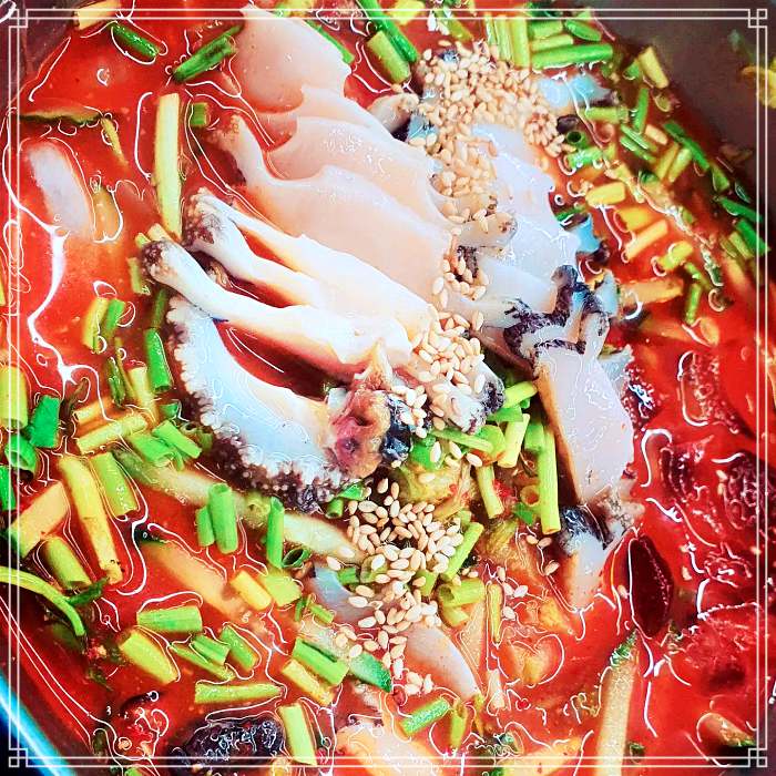 제주, 제주공항 맛집 성게 미역국, 전복물회, 회국수