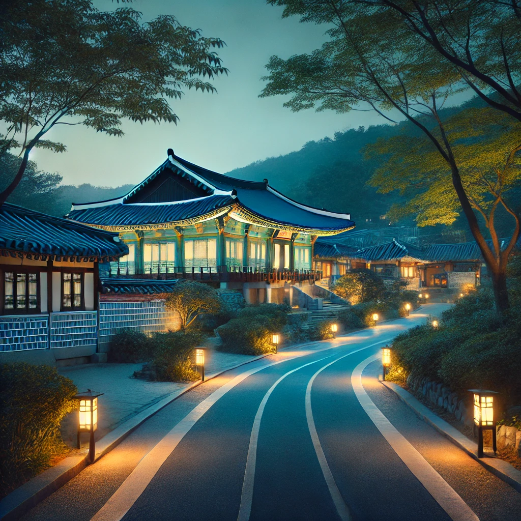 청와대 야간 관람