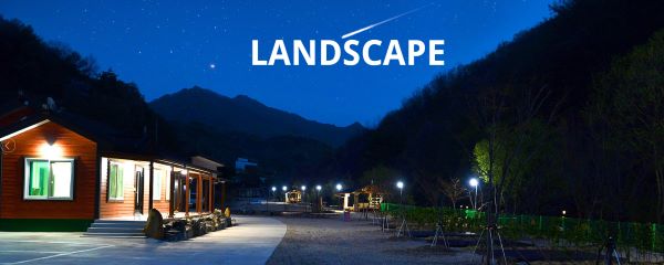 별밤펜션오토캠핑장_야경