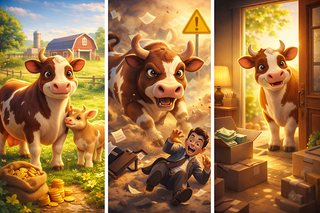 소 꿈해몽 - 상황별 소 꿈해몽 총정리