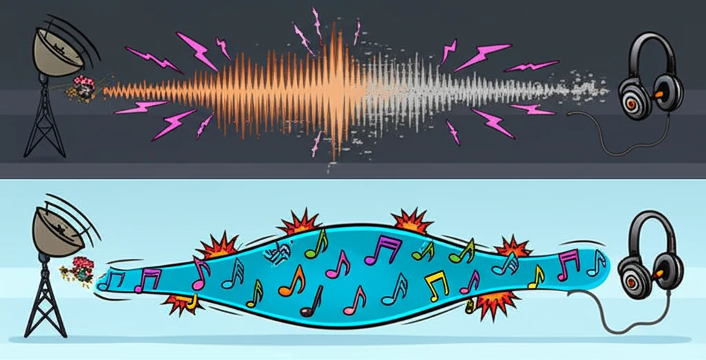 고품질 오디오를 위한 주파수 변조 기..