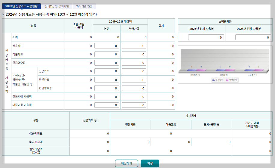 홈택스 연말정산미리보기