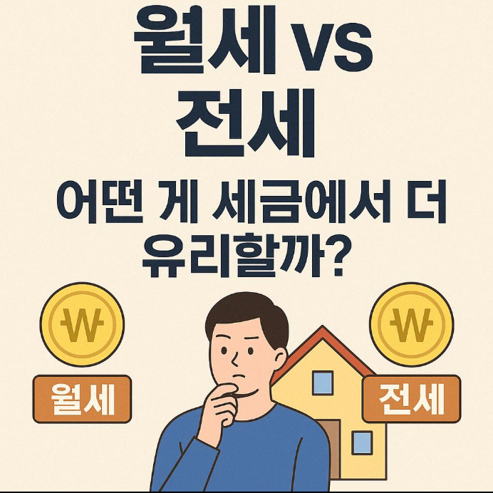 전세와 월세의 비교