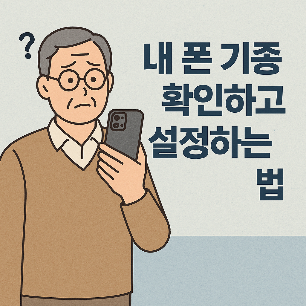 내 스마트폰 기종 확인하고 꼭 설정해야 할 7가지 기본 기능